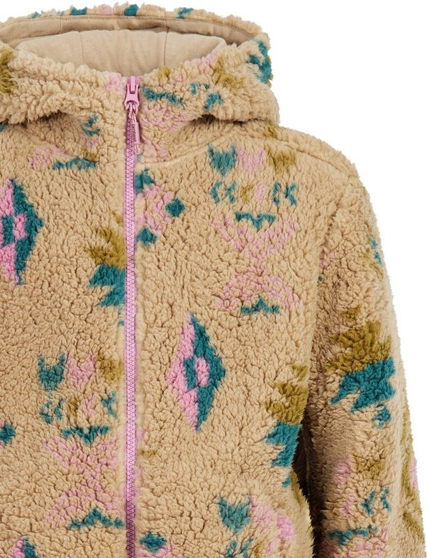 Protest - PRTEvelyn - Fleece Vest - Vintage Pink - Meisjes - Capuchon