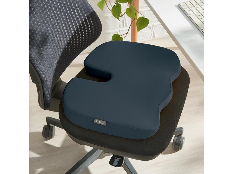 Leitz Ergo Cosy Sitzkissen Ergonomisches Sitzkissen für maximalen Komfort und Entlastung der Wirbelsäule