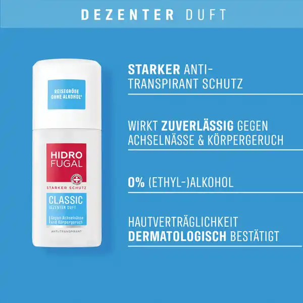HIDROFUGAL Classic Dezenter Duft Ze rstäuber 55ml