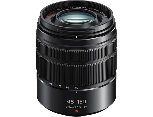 PANASONIC - Objectif Hybride Lumix G Vario 45-150mm f/4-5.6 ASPH. MEGA O.I.S. noir