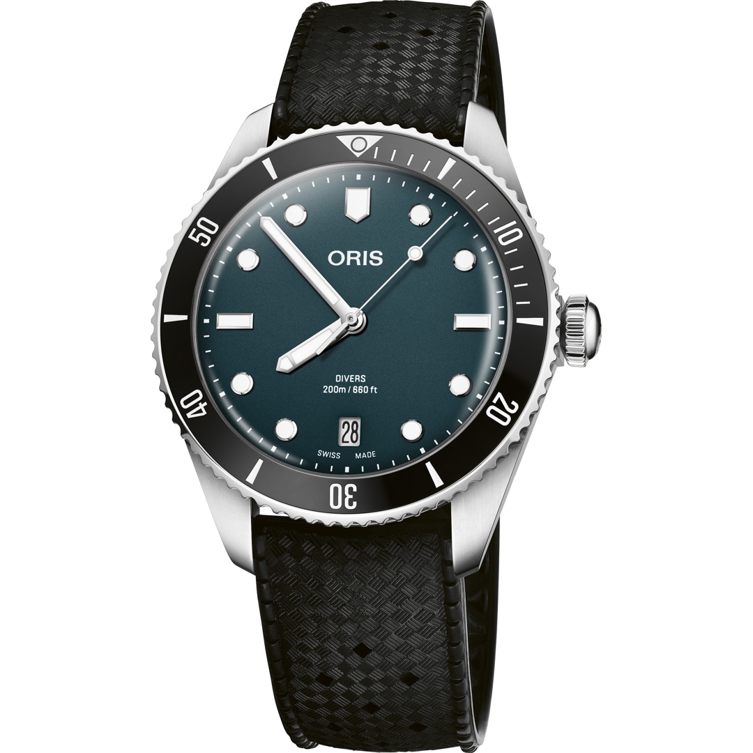 Oris Divers Date 39mm Blau