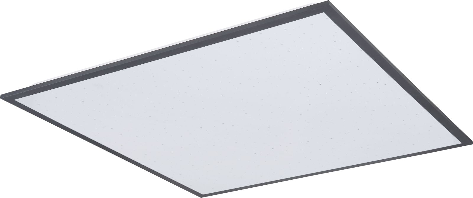 LED-Panelleuchte - weiß-graphit - Sparkle - 59x59 cm
