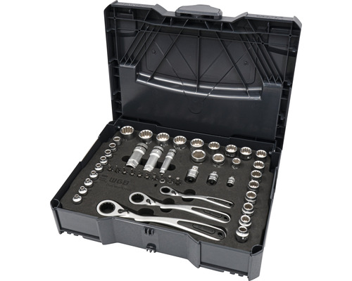 WGB 47-delige doorvoerdopsleutelset voor Tanos systainer®