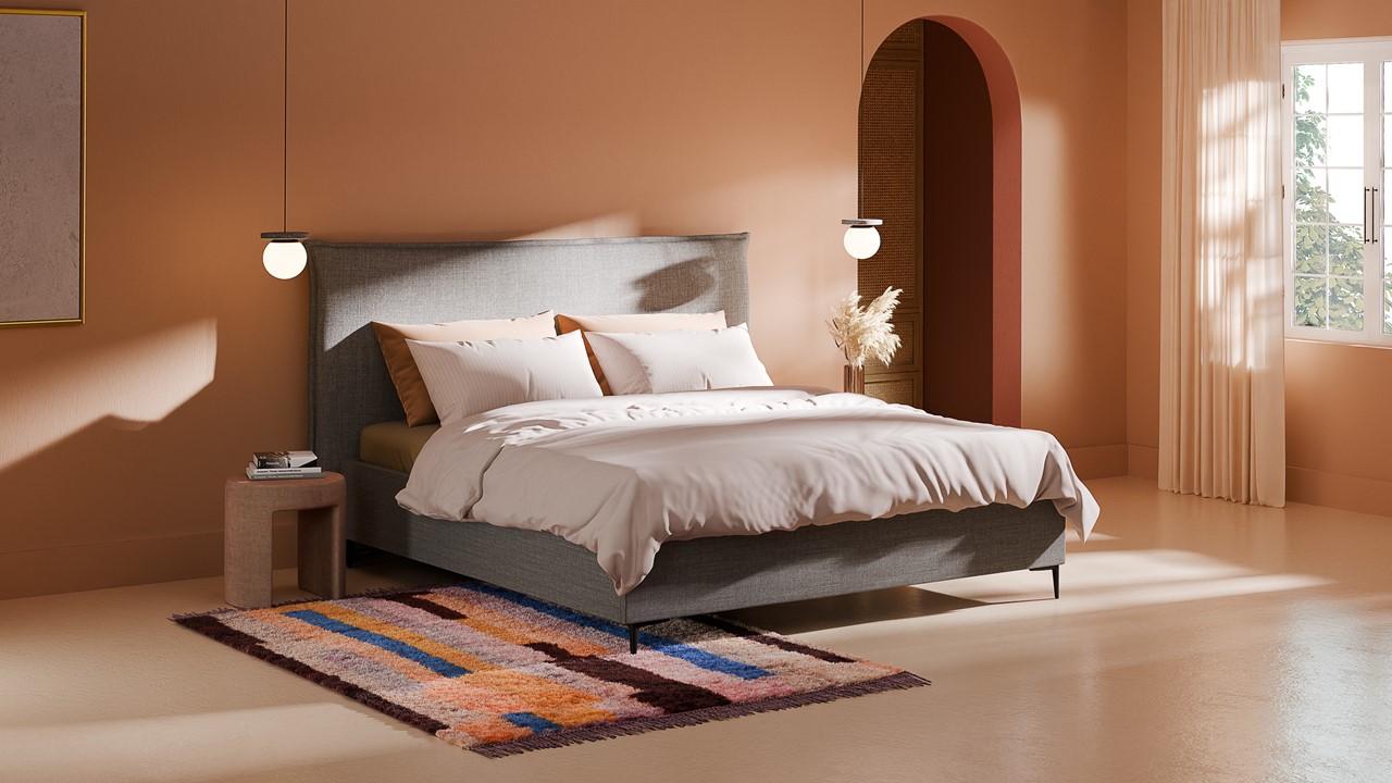Opbergbed Morgan - Pure touch zinc