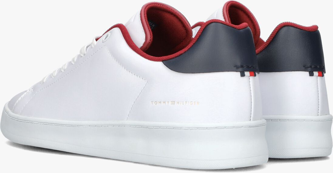 TOMMY HILFIGER witte tommy hilfiger lage sneakers court cup