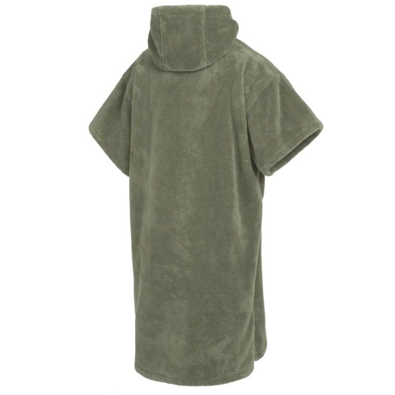 Poncho Mystic teddy Olive green - The Corner Shop