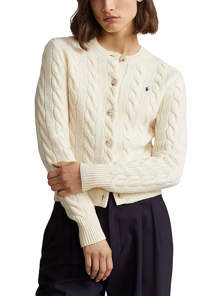 POLO RALPH LAUREN Cardigan Slim Fit beige