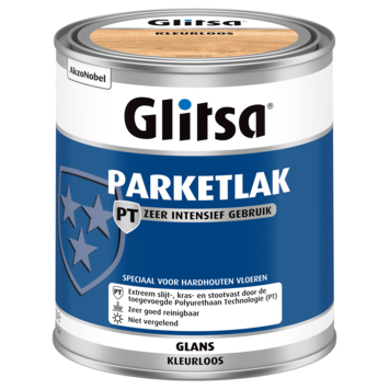 Glitsa parketlak hoogglans blank intensief gebruik 1 l