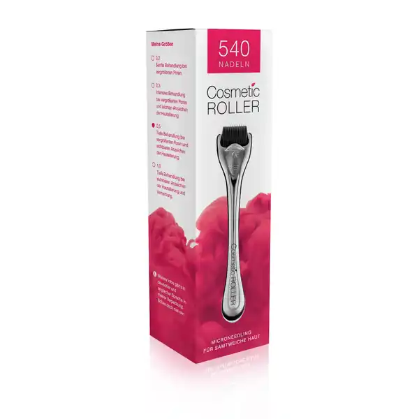 Cosmeticroller 540 Nadeln, 0,5 mm