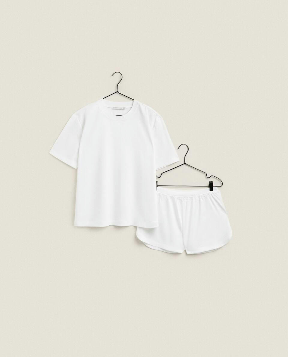 SHORTS BRANCOS DE TOQUE MACIO