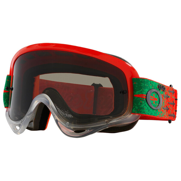 Oakley - Masque O Frame MX Troy Lee Designs Carrack Orange / Gris Foncé