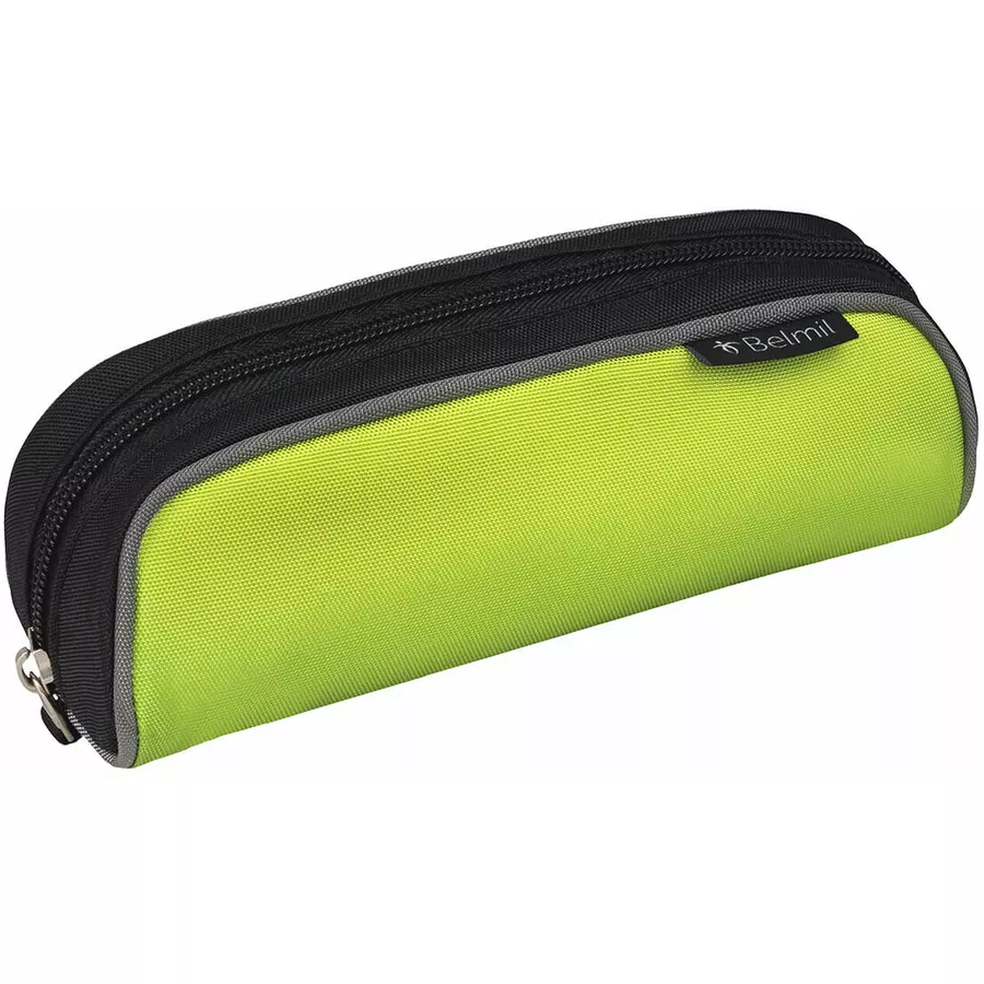 Belmil Schulranzen Premium Comfy Plus Set 5-teilig Black Green