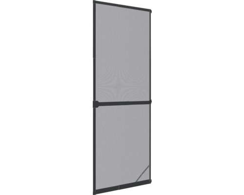 Insectenhor aluminium telescopische deur antraciet 100x215 cm