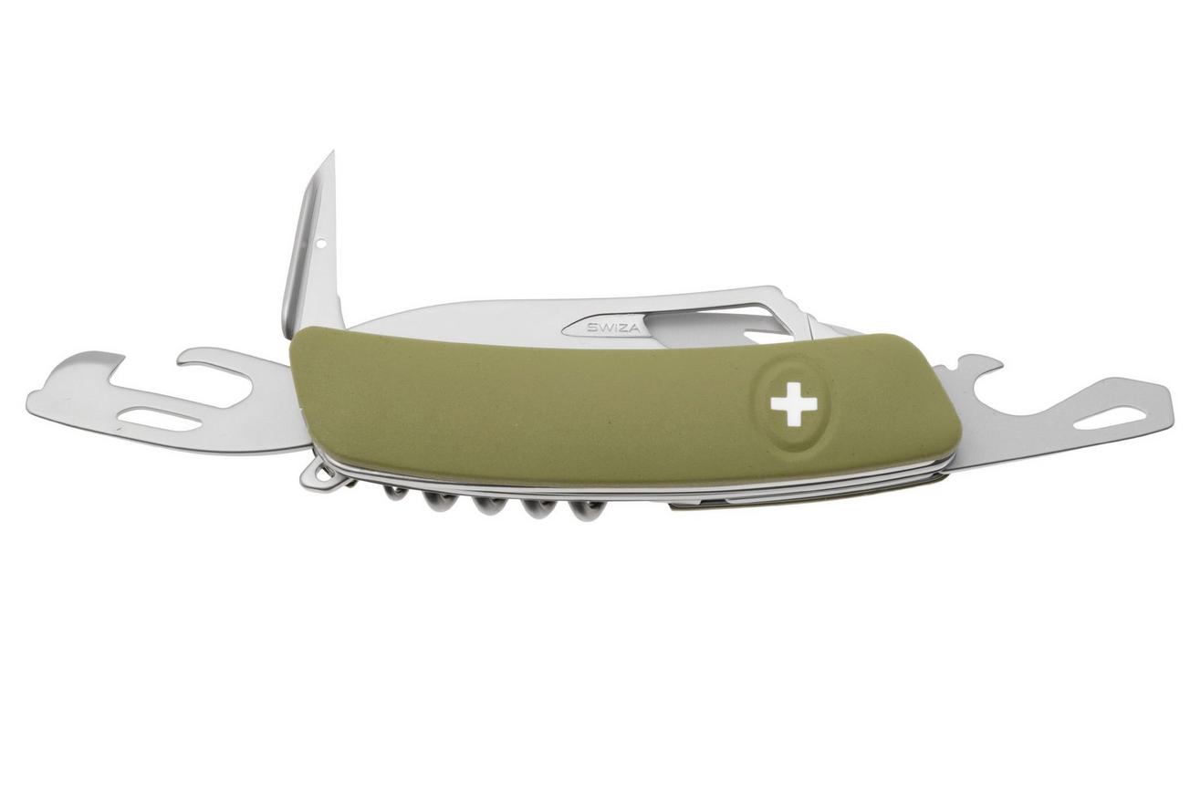 Swiza SH05 R AM, KSH.0056.1050, Olive, Zwitsers zakmes, 7 tools