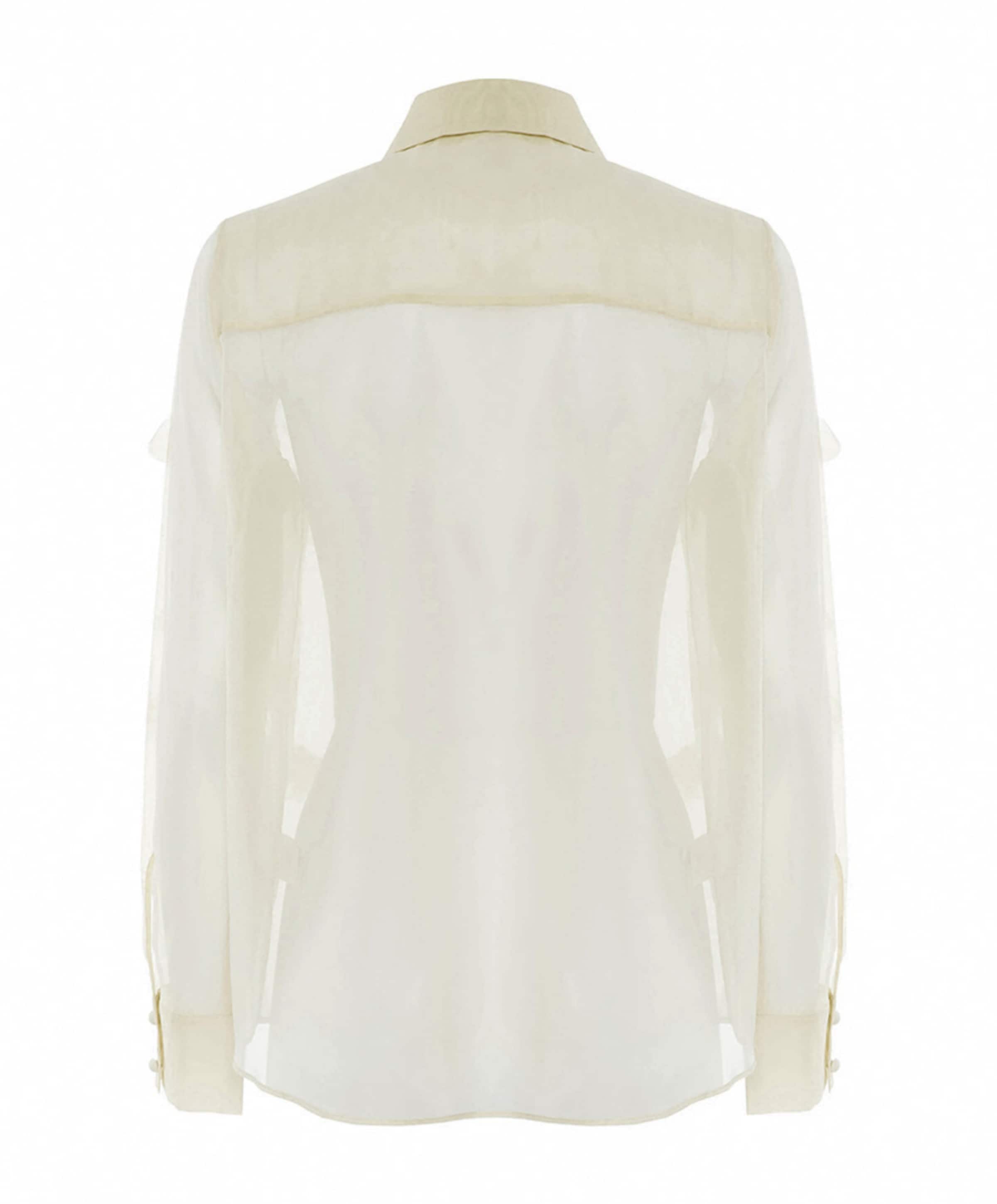 Nenette Dames blouse ecru