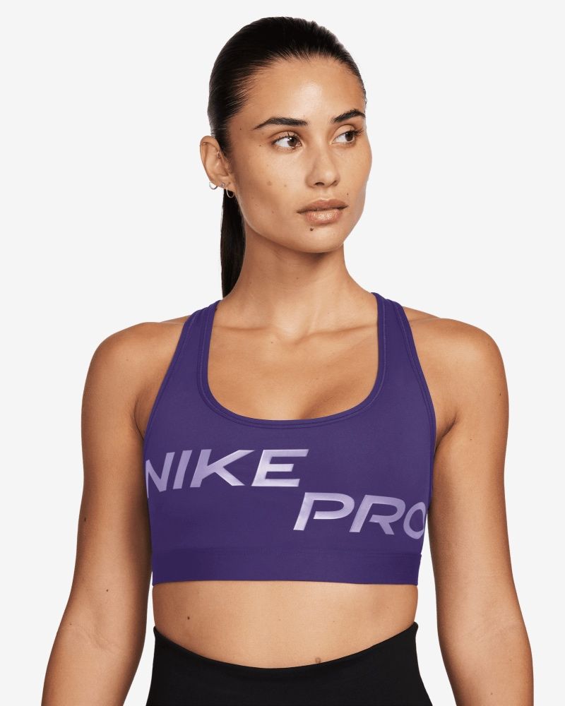 Brassière Nike Swoosh Violet pour femme