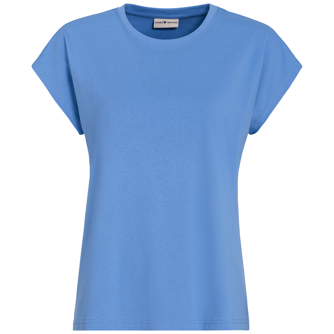 Jonas Nielsen Damen T-Shirt mit überschnittenen Ärmeln hellblau