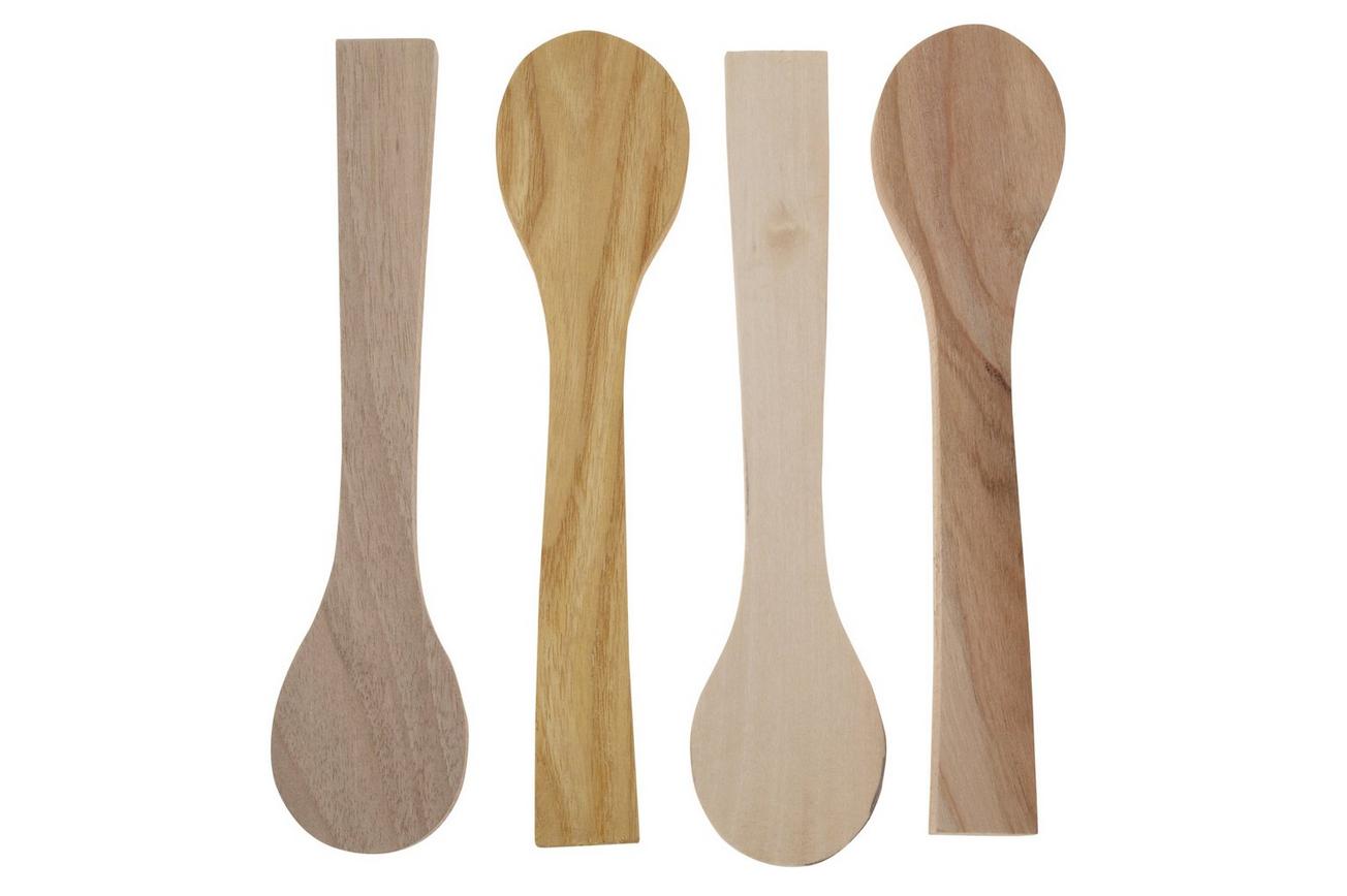 BeaverCraft BB2 Spoon Carving Blanks linden, kers, moerbei, walnoten