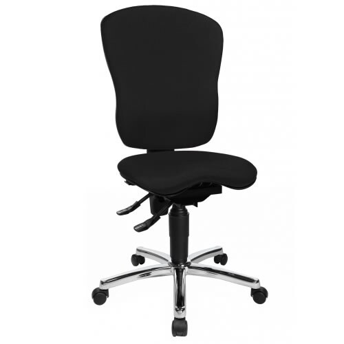 Profi Bürostuhl SITNESS Stoff ohne Armlehnen Topstar