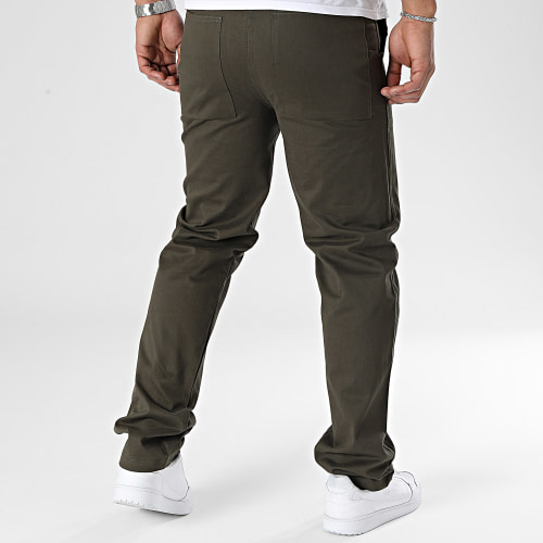 Pantalon Chino Vert Kaki