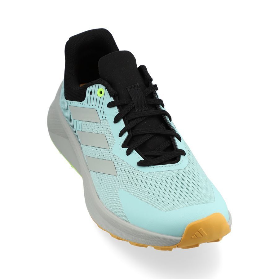 adidas Chaussures de Running Terrex Soulstride Flow - Turquoise/Argenté/Noir/Lucid Lemon