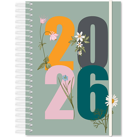 Spiralkalender 2026 - blomst