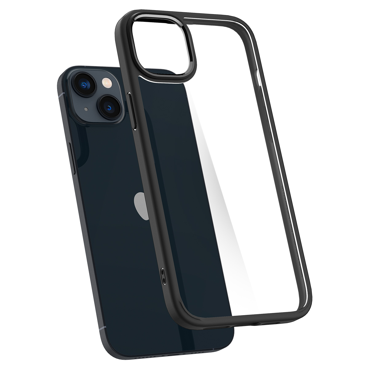 iPhone 15 Ultra Hybrid Case Hülle (ACS06799) - Schwarz / Transparent