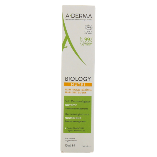 Soin visage nutritif A-Derma Biology Nutri Bio