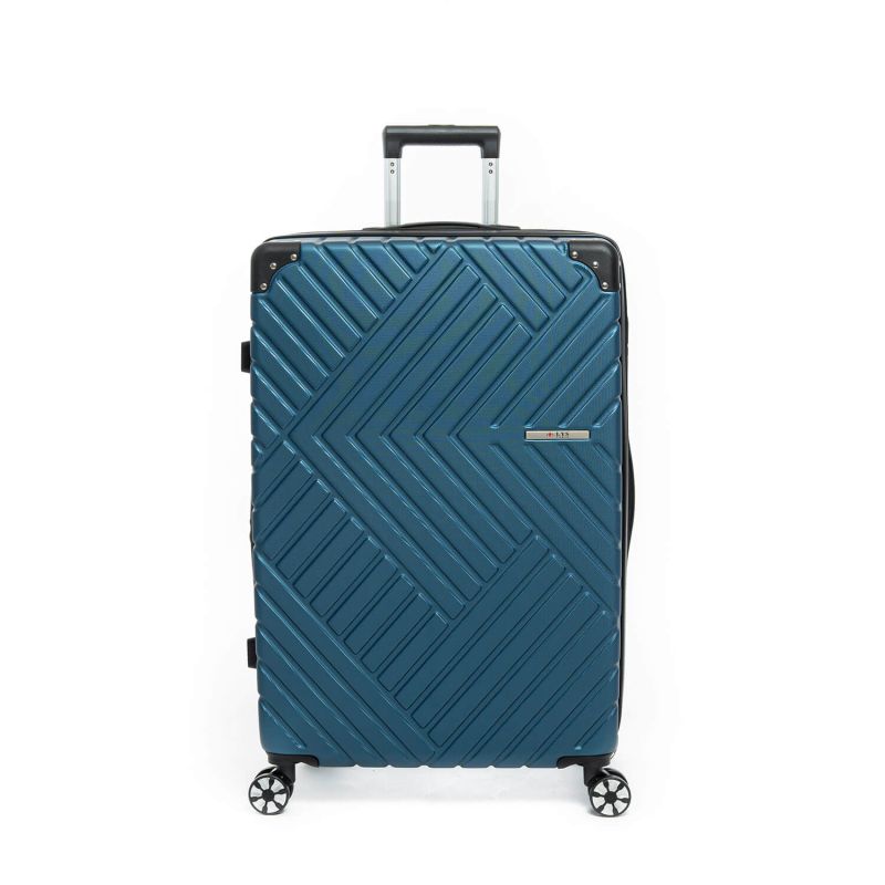 Lot de 3 valises rigides 2123 56, 67 et 77 cm Bleu