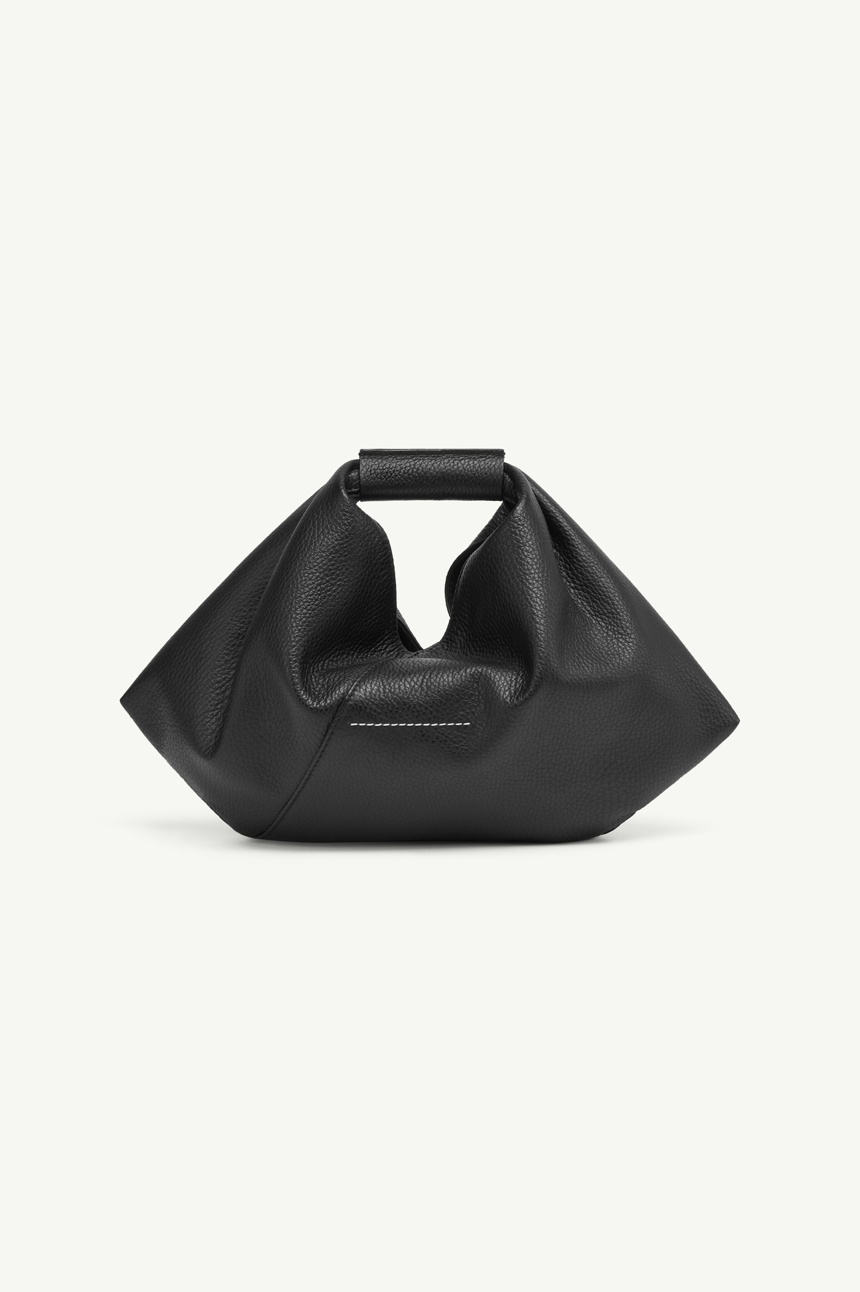 Japanese bag en cuir de veau pour femme | MM6 Noir