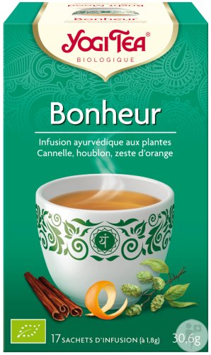 Yogi Tea Bonheur 17 Sachets Infusion