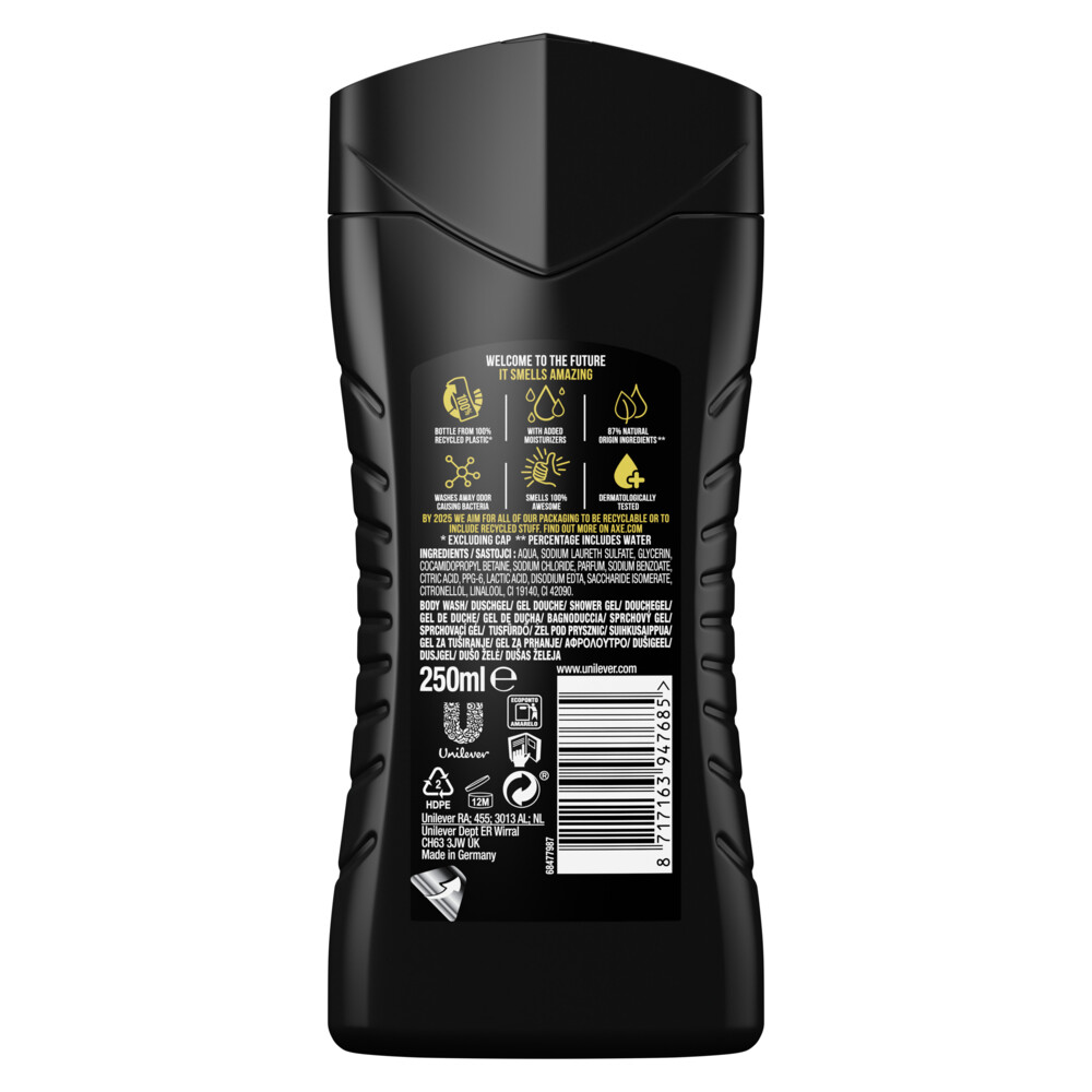 Axe 3-in-1 Douchegel Wild Fresh Bergamot & Pink Pepper250 ml