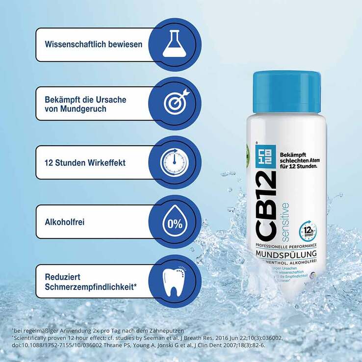 CB12 sensitive Mund Spüllösung, 500 ml