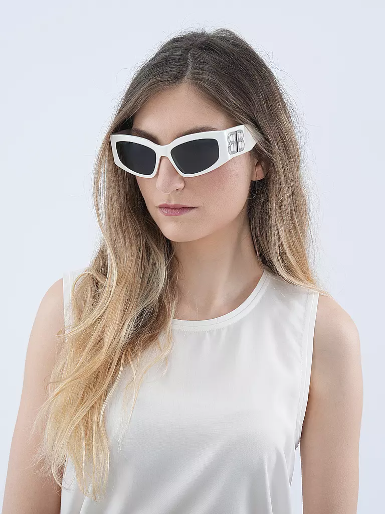 BALENCIAGA Sonnenbrille BB0321S weiss