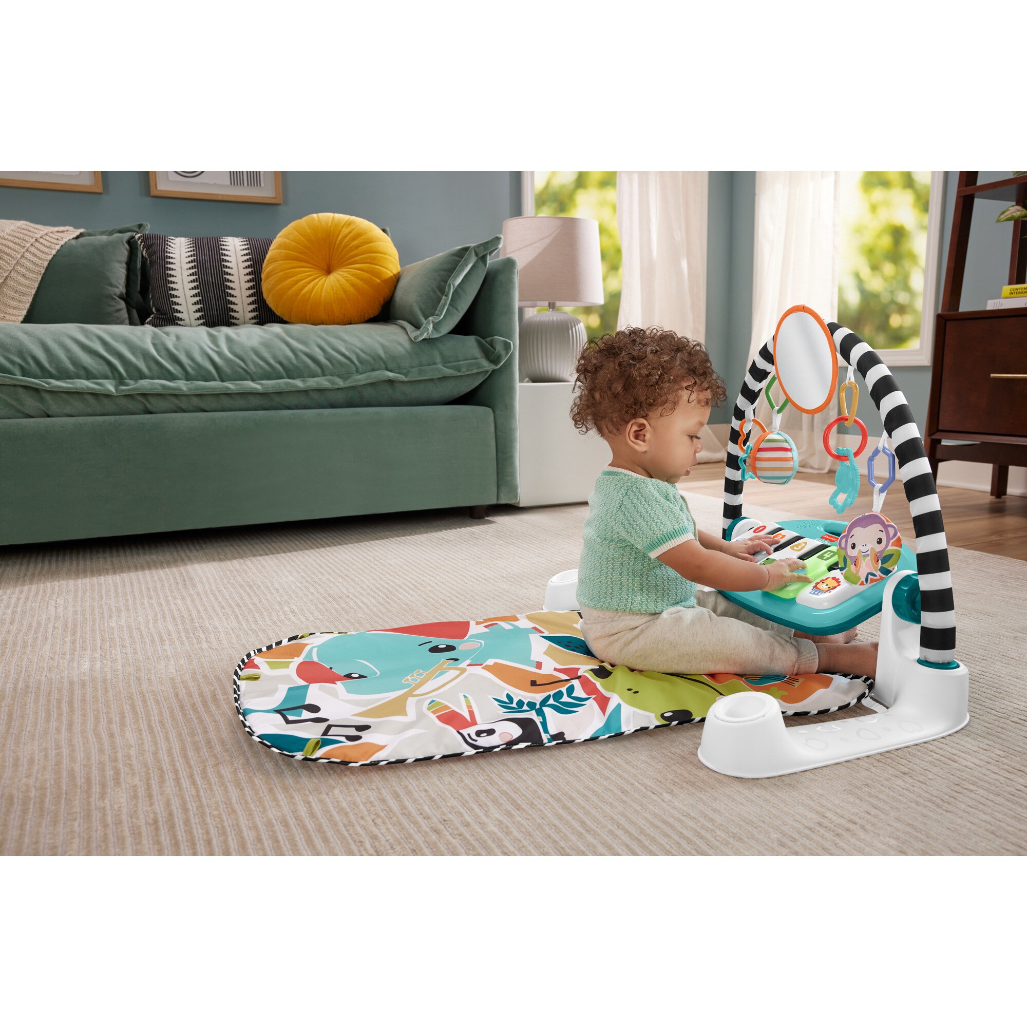 Mattel Spielbogen/Decke Kick & Play Piano Spieldecke
