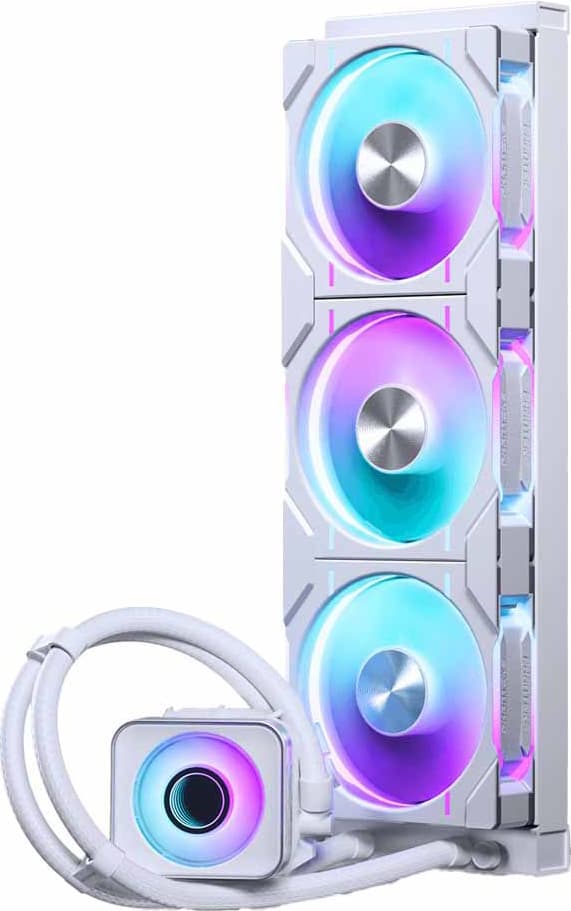 Phanteks Glacier One 360D30 AIO-vandkøler til CPU (hvid)