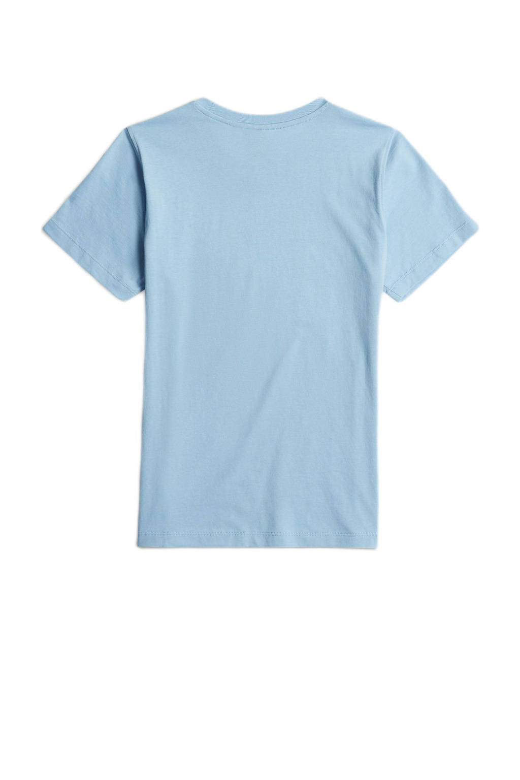 G-STAR T-shirt t-shirt s\s regular met printopdruk lichtblauw