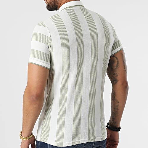 Polo Manches Courtes 1823 Vert Blanc