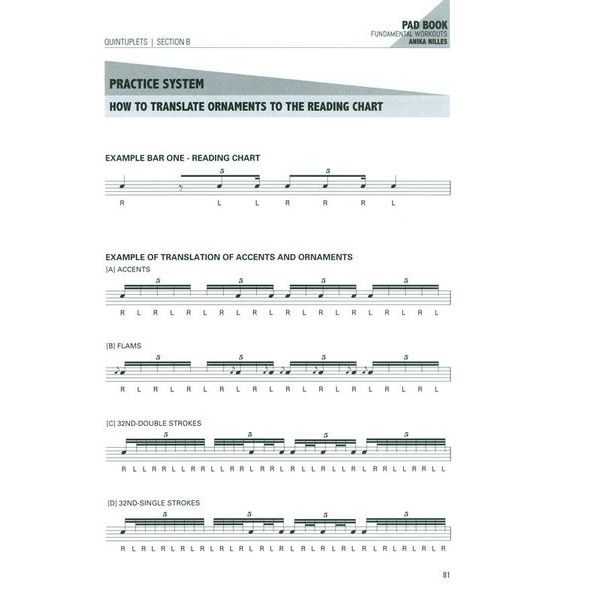 Alfred Music Publishing Anika Nilles Pad Book English