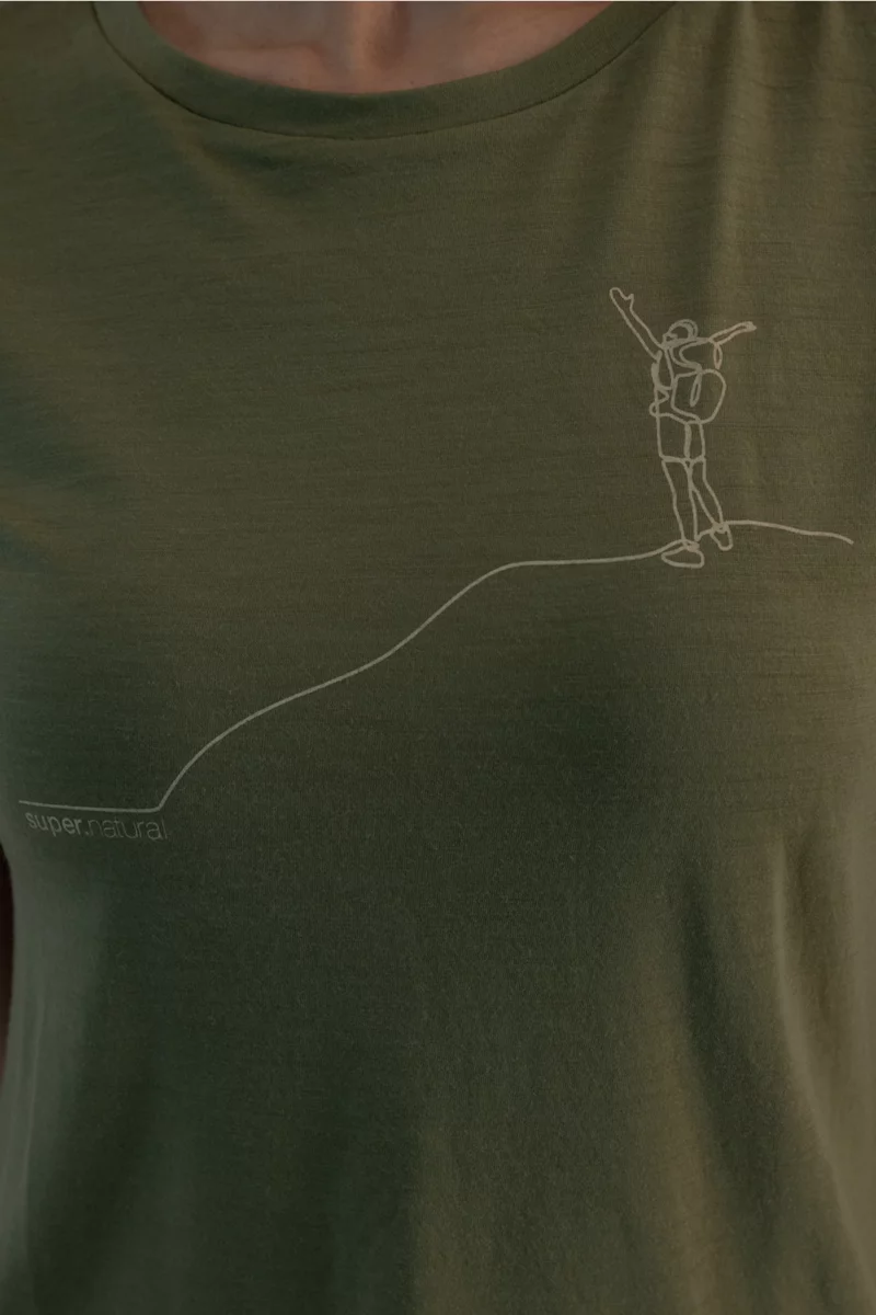 super.natural Gipfelglück Merino Damen T-Shirt