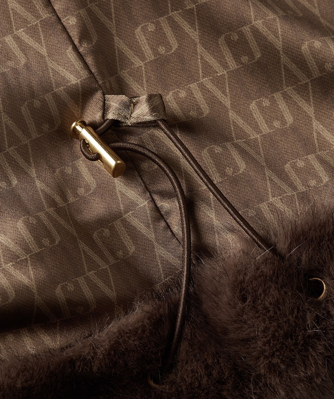 JV-LOVISA regular faux fur jas - soft brown