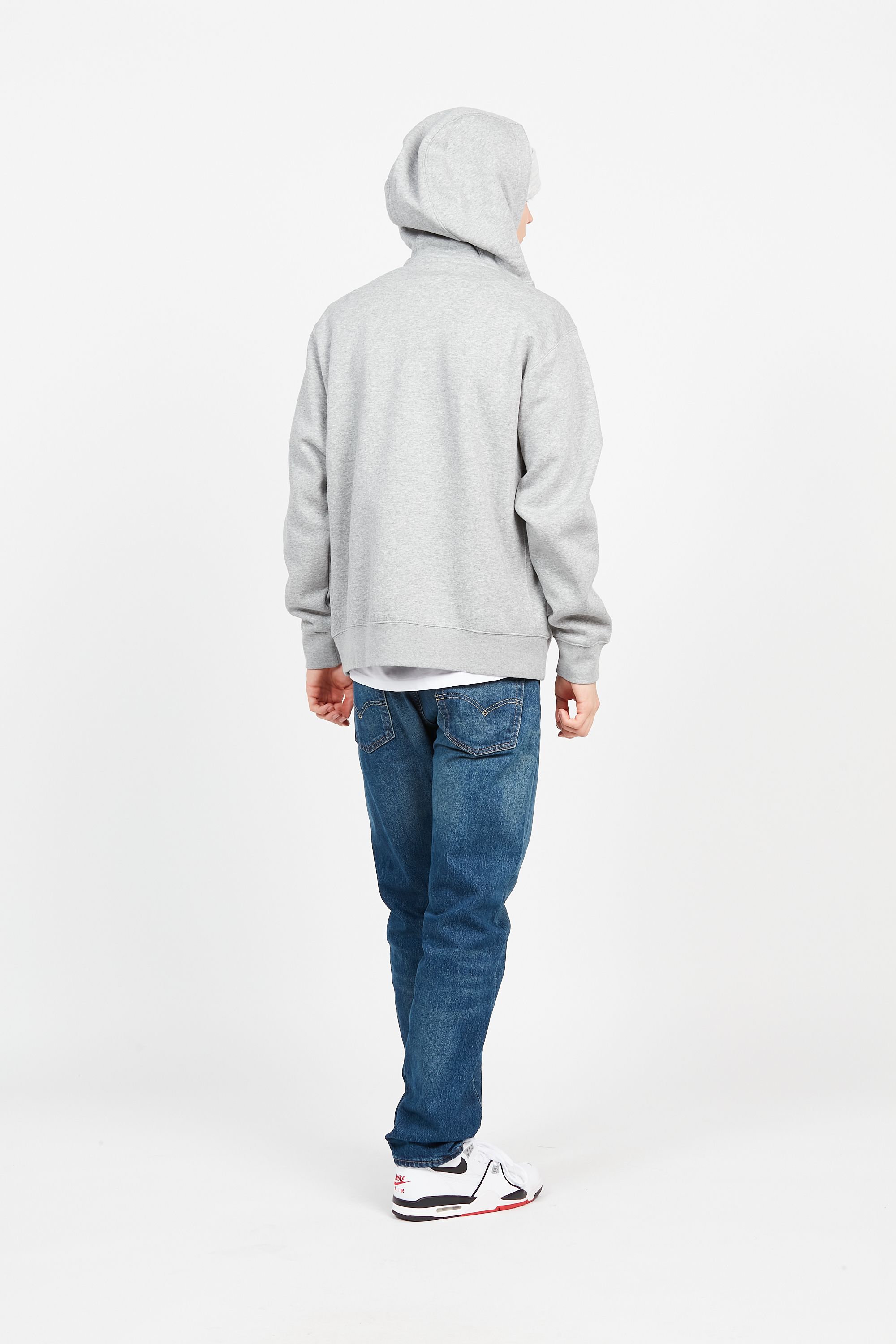 NIKE sweat HDY CLUB FL 310 Gris