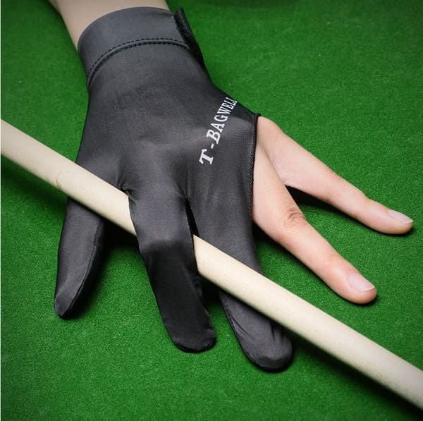 INF Biljard/Snooker Anti-skli Hanske SortLeft hand