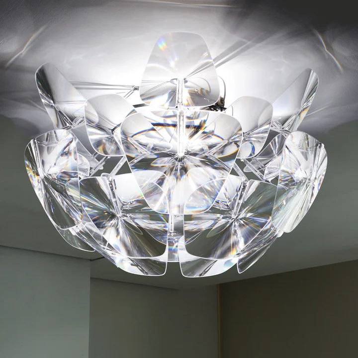 Luceplan - Hope Deckenleuchte, D66/12p, transparent