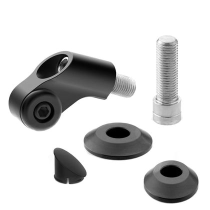 Support Rétroviseur Rizoma adaptateur rétroviseur BS736B - Noir