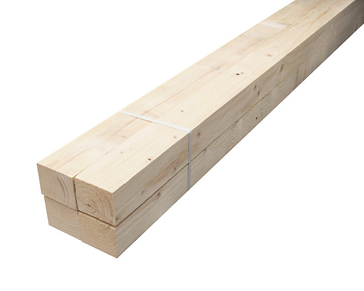 Chevron brut ép 47 mm x l 100 mm x L 2 400 mm - 4 paquets