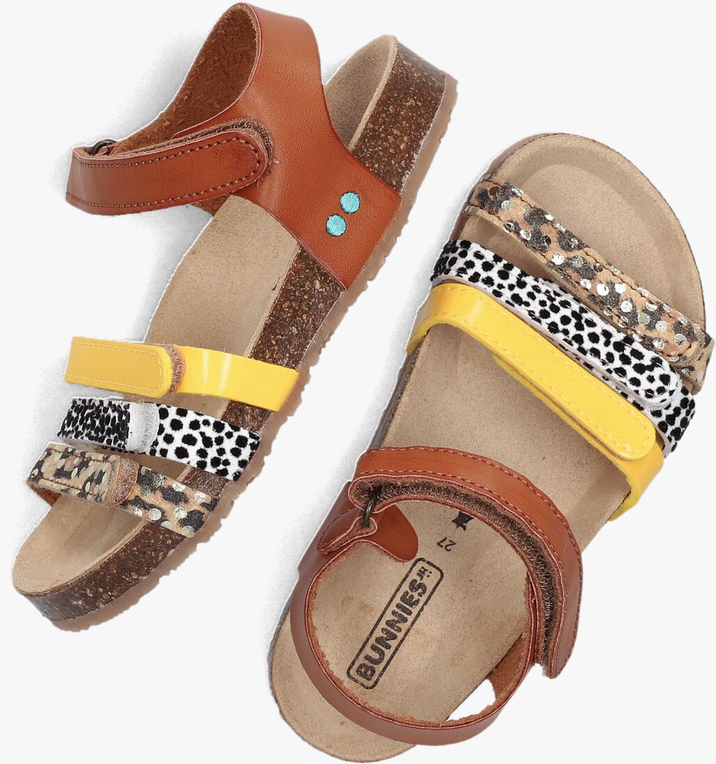 BUNNIESJR bruine bunniesjr sandalen babs beach