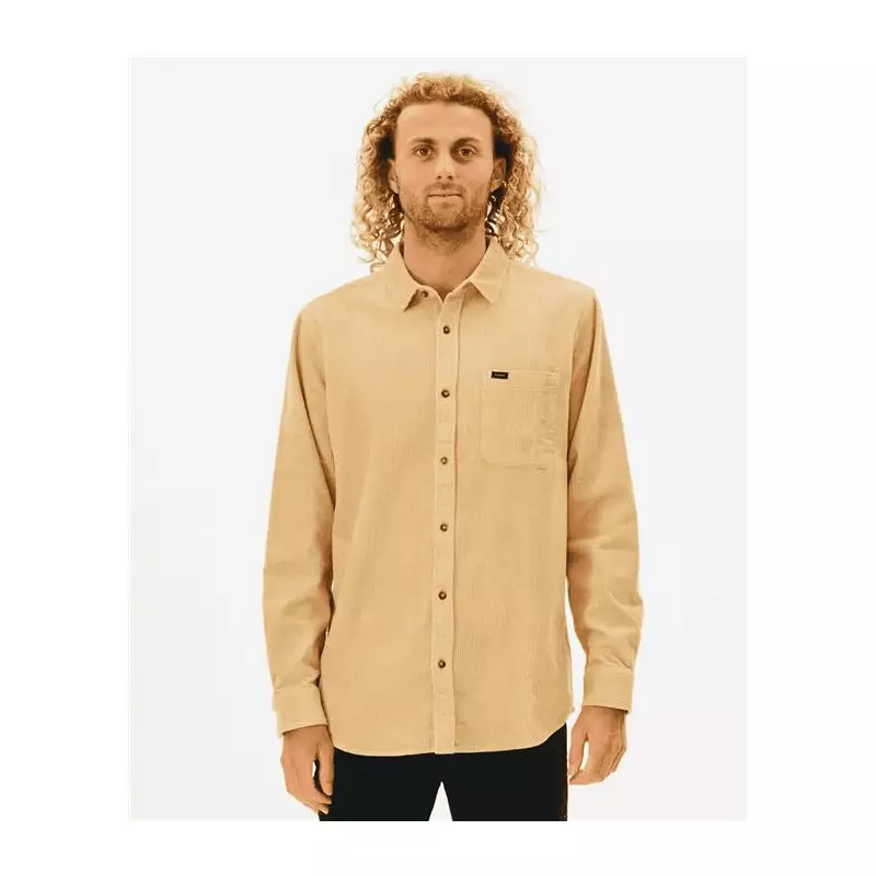 Chemise RIPCURL State Cord L/S Shirt Khaki