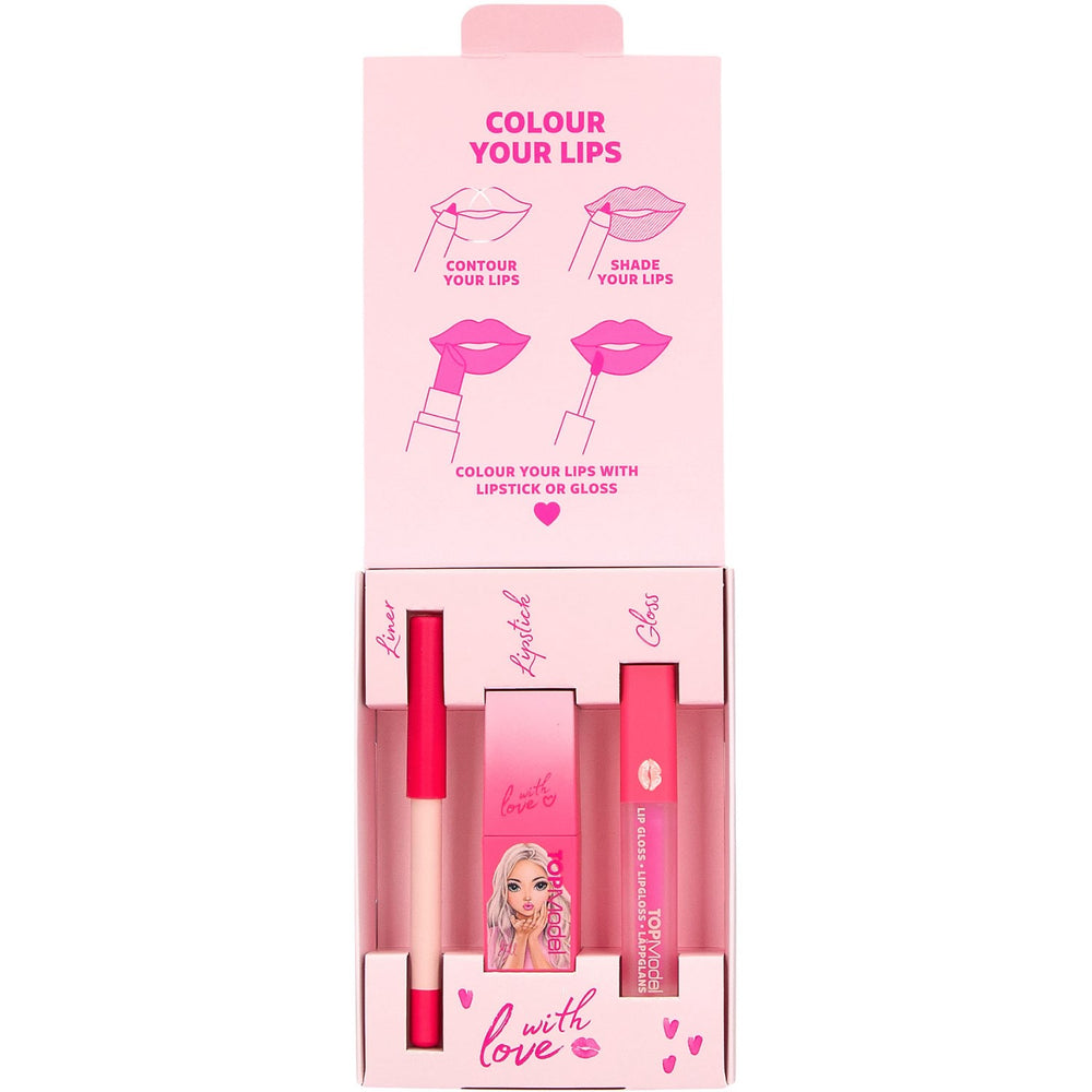 Køb TOPModel Beauty And Me Lip Trio Sæt