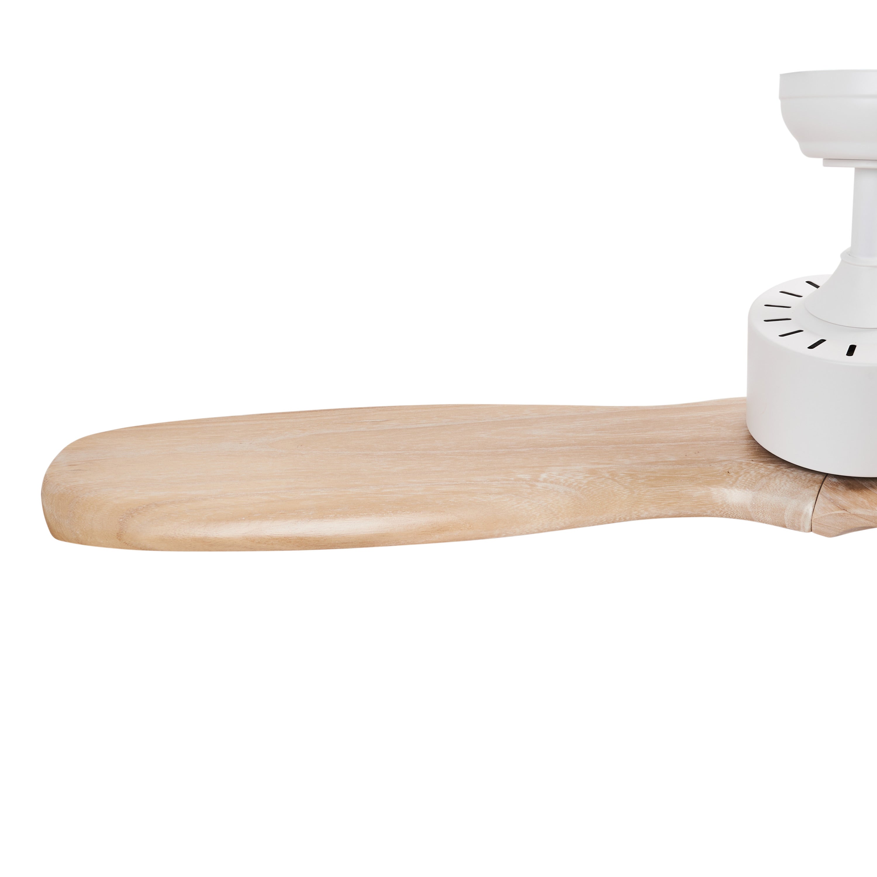 Beliani - ARANI - Plafondventilator - Lichtbruin - Hout